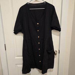 Oversized Dress w/ Pockets